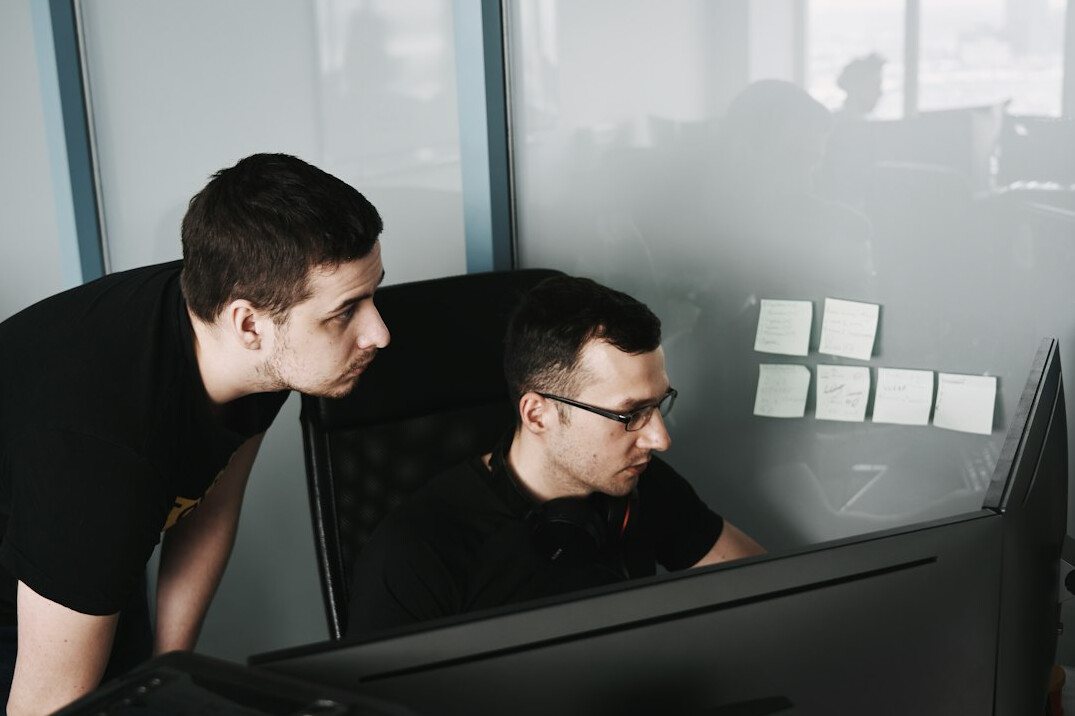 team of developers collaborating