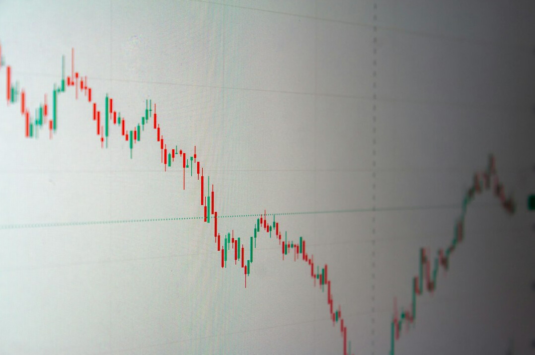 data analysis charts on screen
